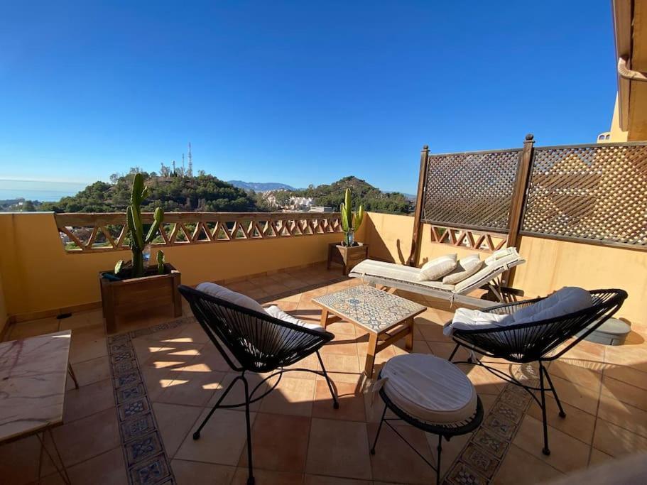 Espectacular Atico Duplex Con 2 Terrazas & Piscina Villa Málaga Eksteriør billede