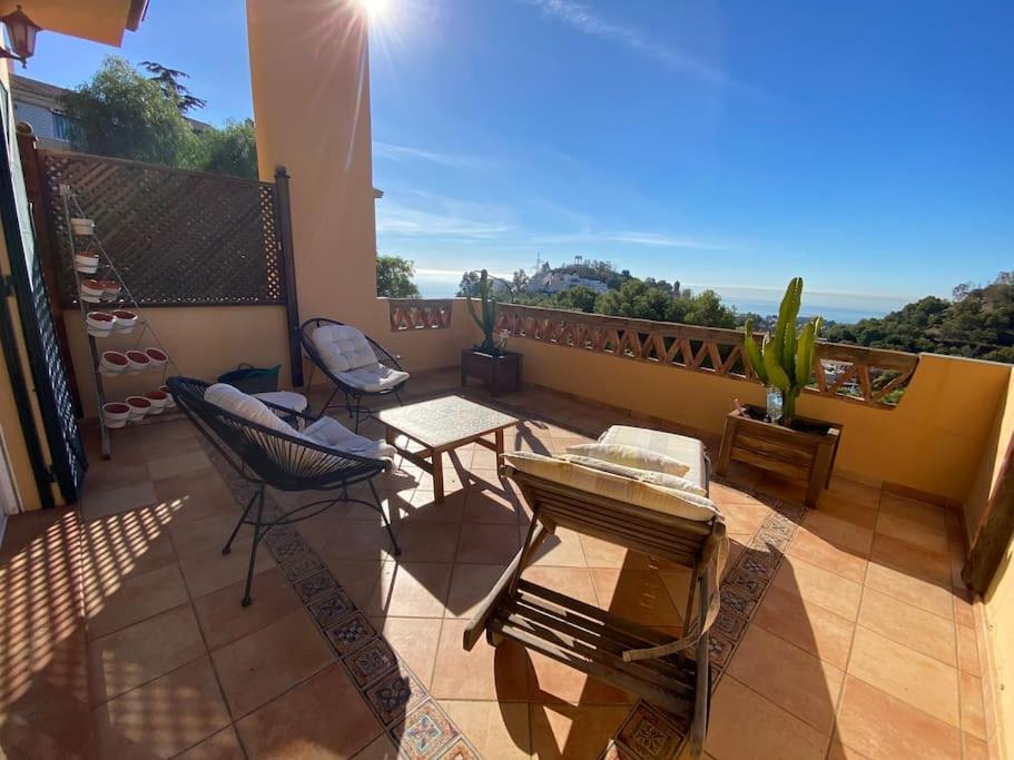 Espectacular Atico Duplex Con 2 Terrazas & Piscina Villa Málaga Eksteriør billede