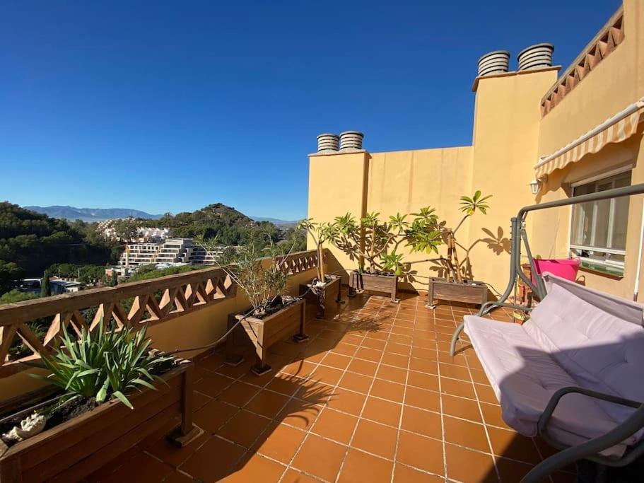Espectacular Atico Duplex Con 2 Terrazas & Piscina Villa Málaga Eksteriør billede